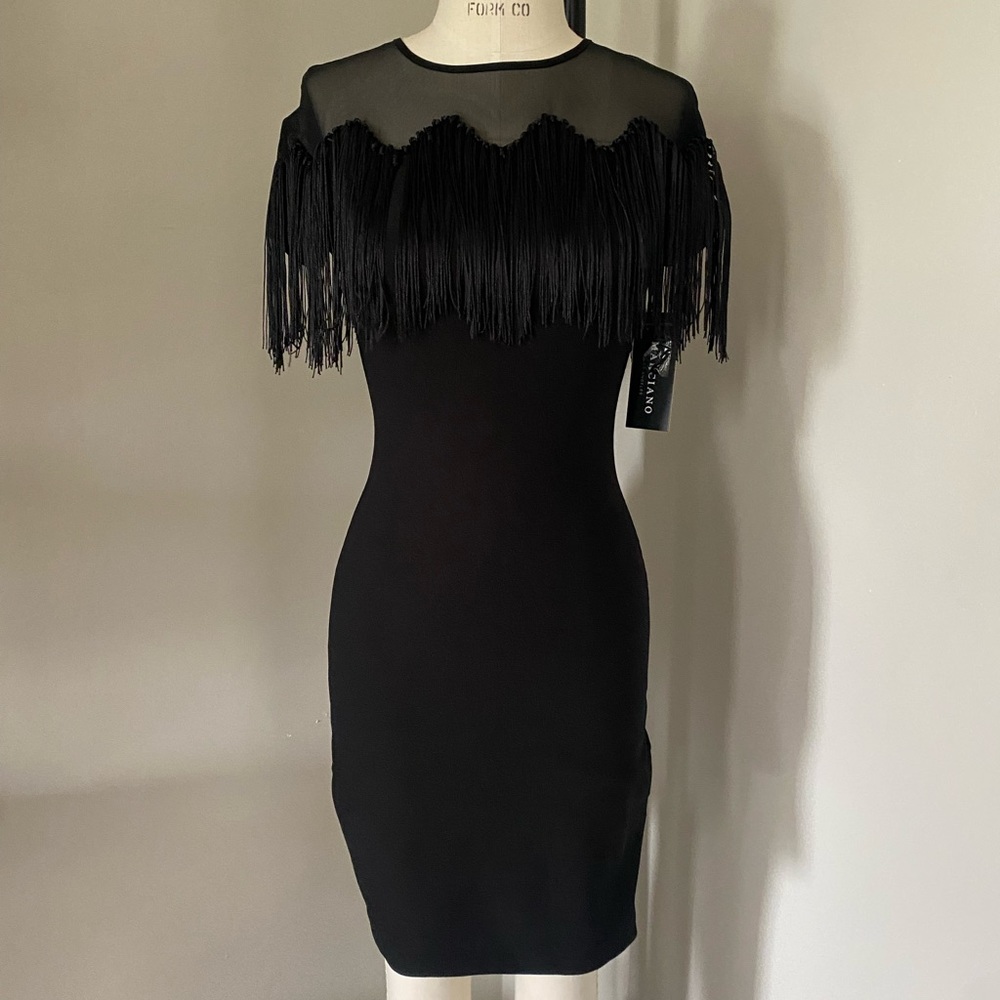 Marciano fringe dress